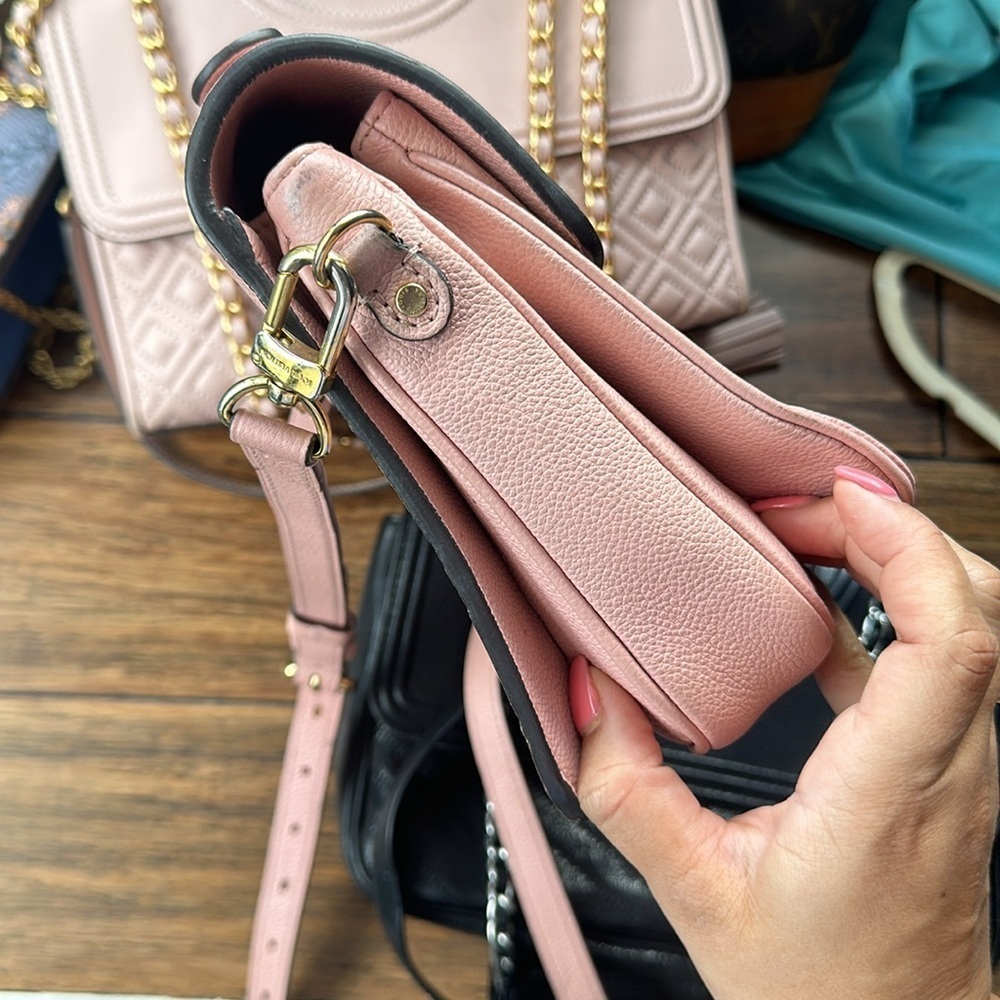 🎀PINK Louis Vuitton Pochette Metis empreinte crossbody purse monogram bag - Picture 9 of 16